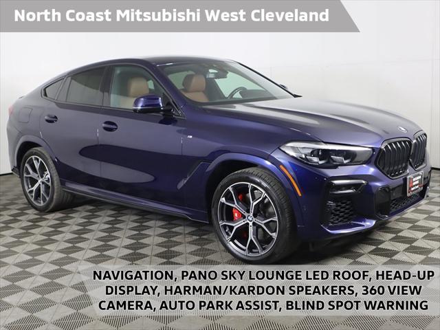 used 2022 BMW X6 car, priced at $58,990