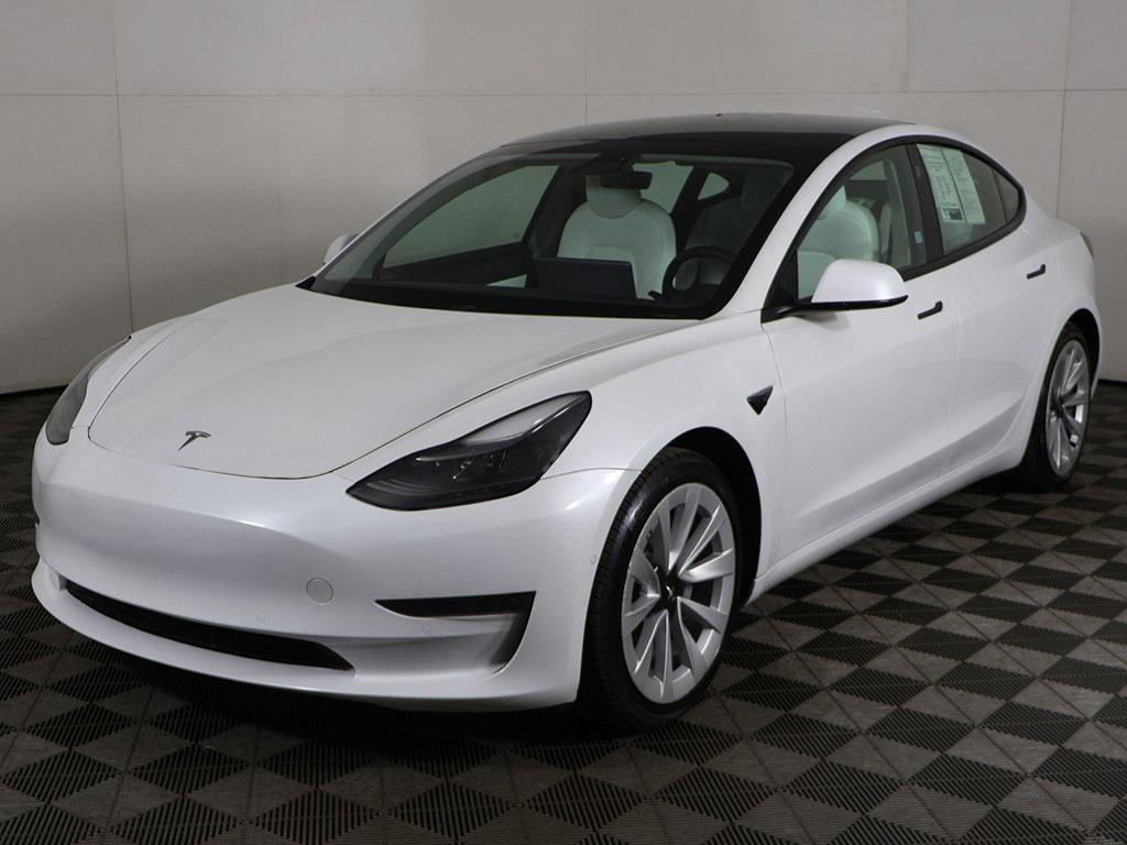 used 2021 Tesla Model 3 car, priced at $16,990