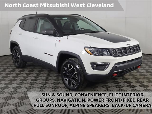 used 2021 Jeep Compass car, priced at $18,359