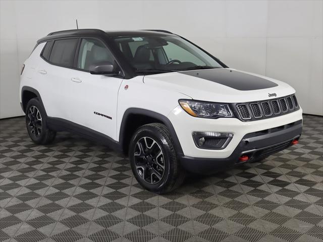 used 2021 Jeep Compass car, priced at $18,359