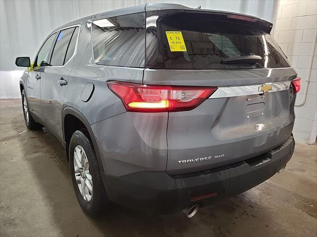 used 2021 Chevrolet Traverse car, priced at $25,859