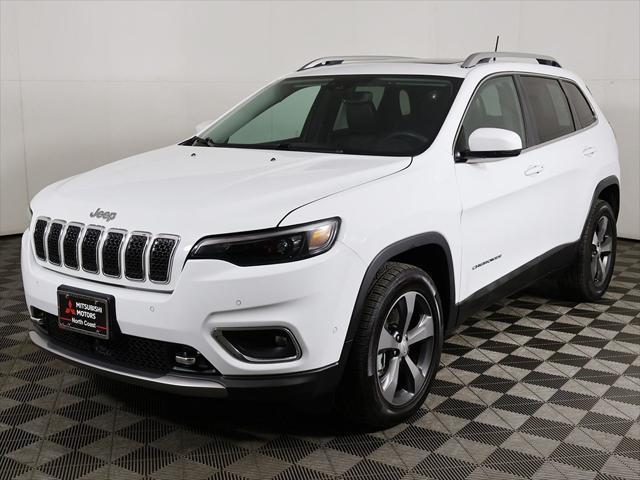 used 2021 Jeep Cherokee car, priced at $22,599