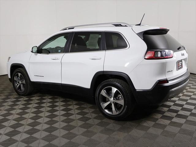 used 2021 Jeep Cherokee car, priced at $22,599