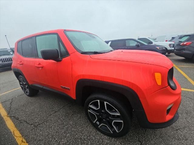 used 2021 Jeep Renegade car, priced at $17,449