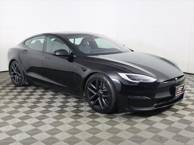 used 2021 Tesla Model S car, priced at $48,849