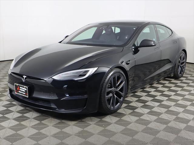 used 2021 Tesla Model S car, priced at $48,849