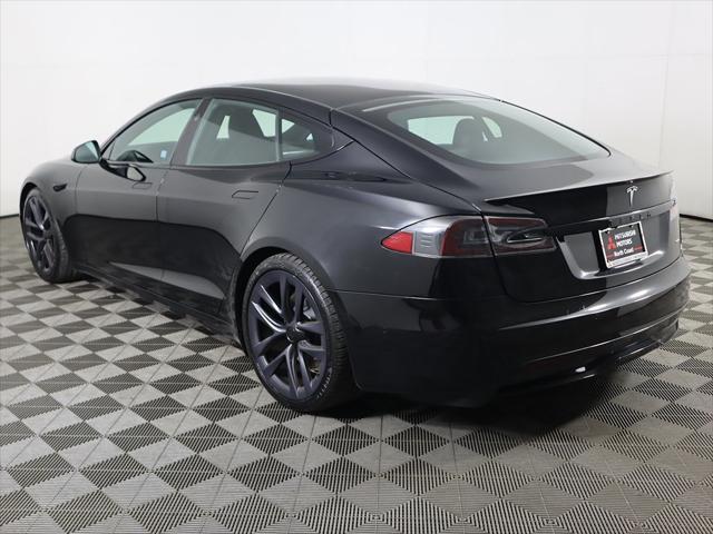 used 2021 Tesla Model S car, priced at $48,849