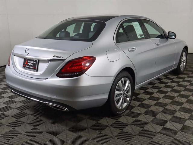 used 2021 Mercedes-Benz C-Class car, priced at $27,999