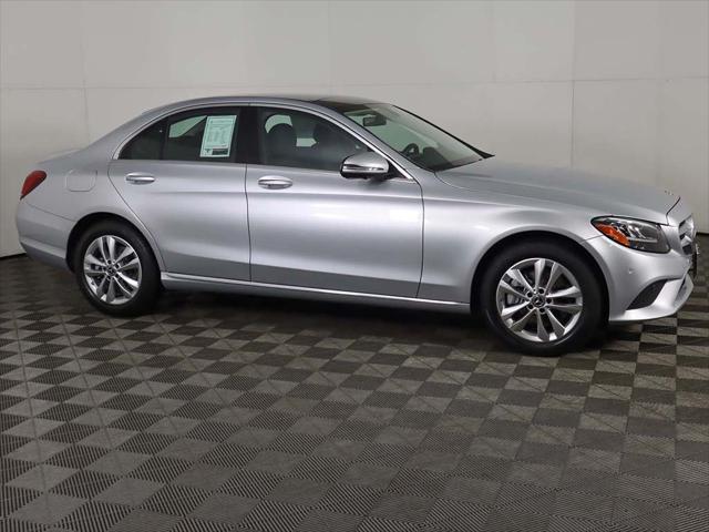 used 2021 Mercedes-Benz C-Class car, priced at $27,999