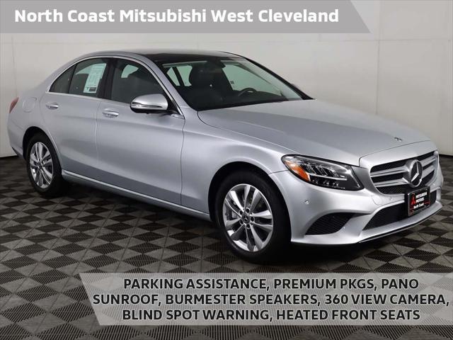 used 2021 Mercedes-Benz C-Class car, priced at $27,999