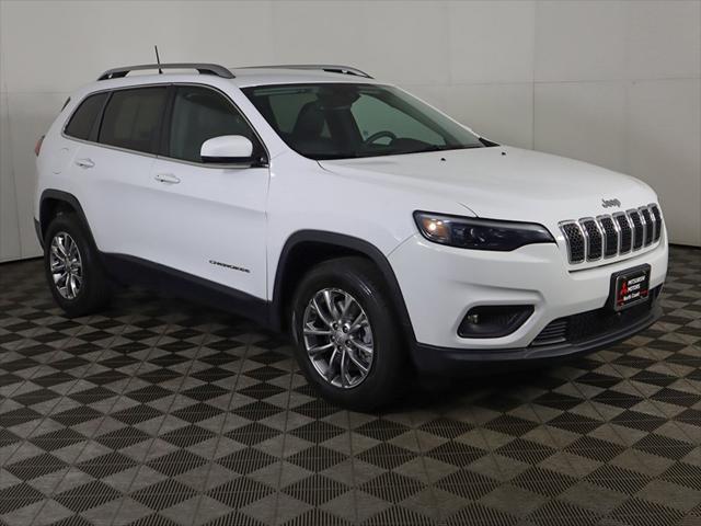 used 2021 Jeep Cherokee car, priced at $22,379