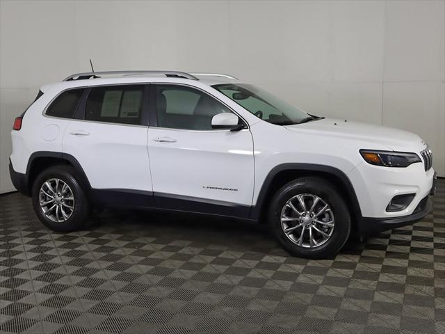 used 2021 Jeep Cherokee car, priced at $22,379