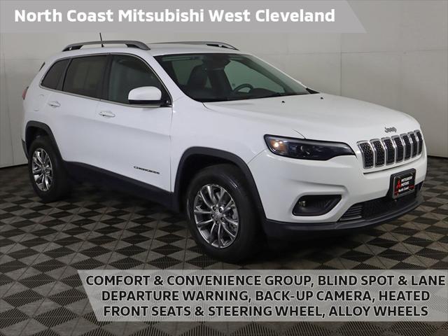 used 2021 Jeep Cherokee car, priced at $22,379