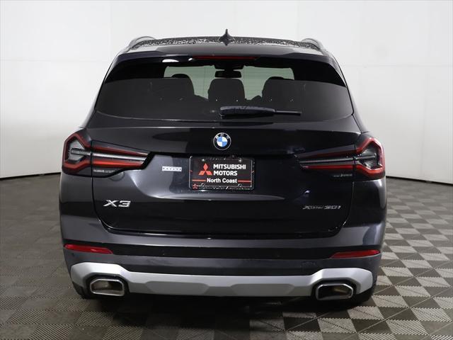used 2022 BMW X3 car, priced at $30,899