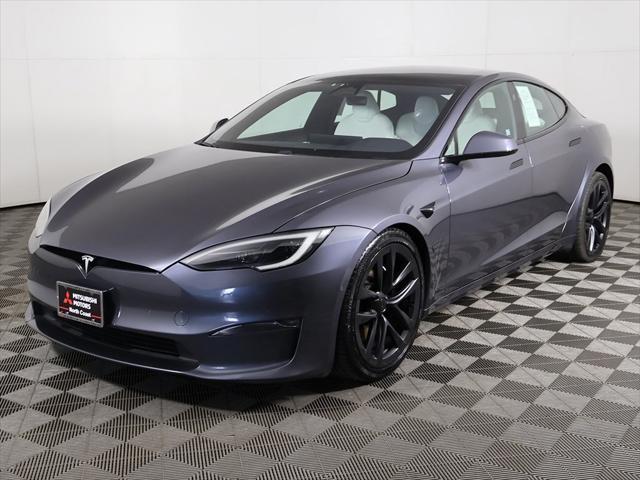 used 2022 Tesla Model S car, priced at $48,899