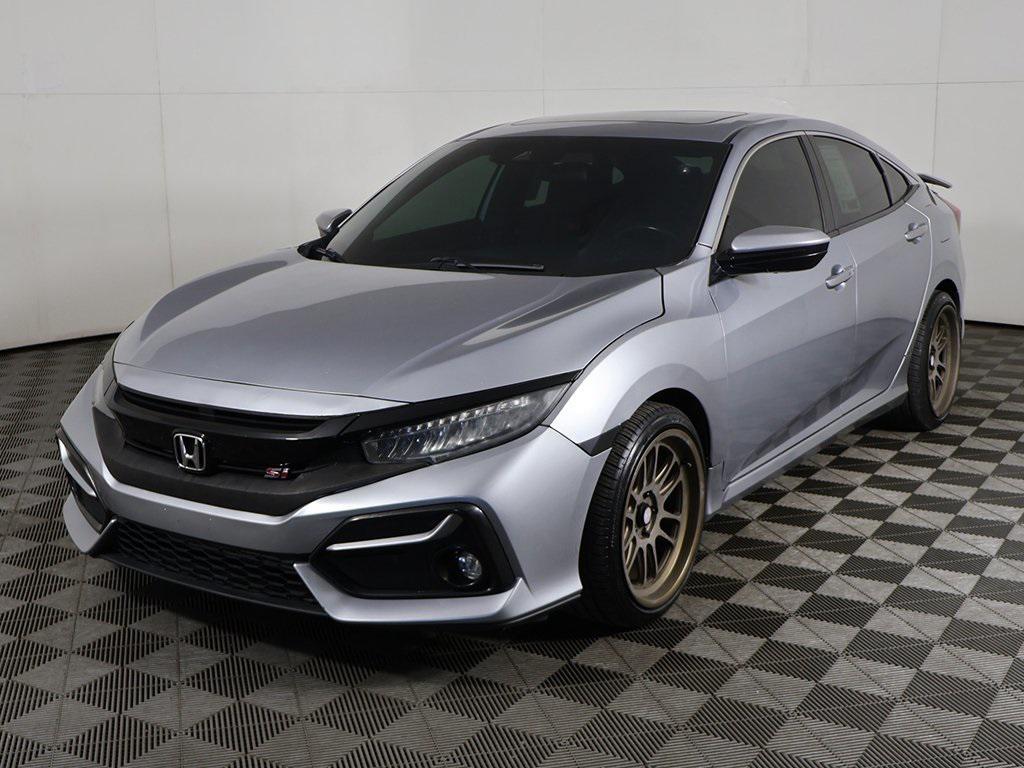 used 2020 Honda Civic Si car, priced at $17,199