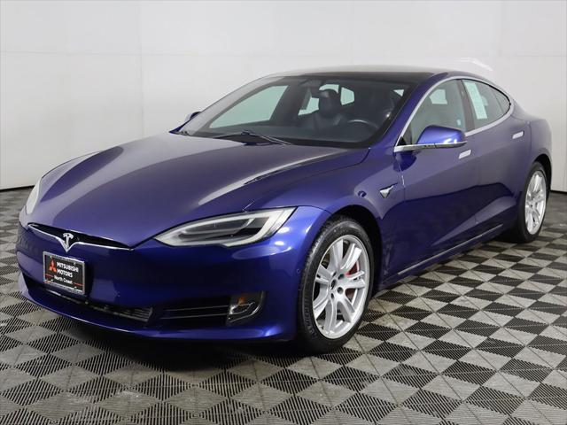 used 2020 Tesla Model S car, priced at $40,229