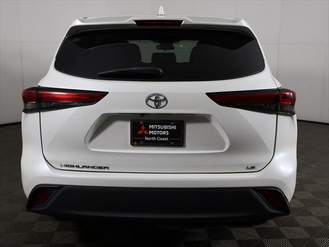 used 2021 Toyota Highlander car, priced at $22,899