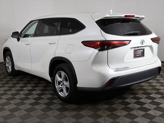 used 2021 Toyota Highlander car, priced at $22,899