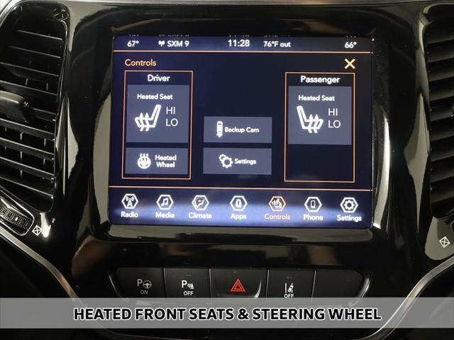 used 2021 Jeep Cherokee car, priced at $24,619