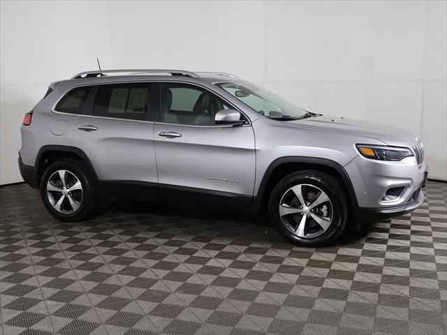 used 2021 Jeep Cherokee car, priced at $24,619