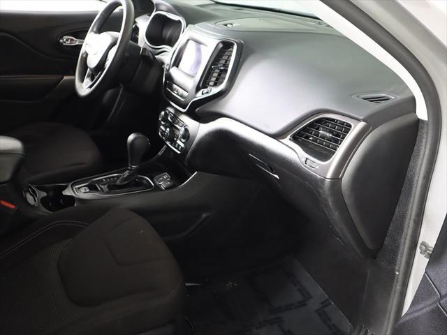 used 2021 Jeep Cherokee car, priced at $17,899