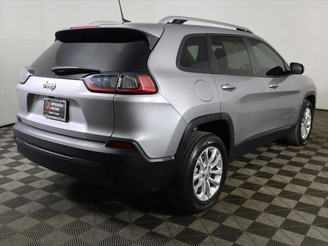 used 2021 Jeep Cherokee car, priced at $17,899