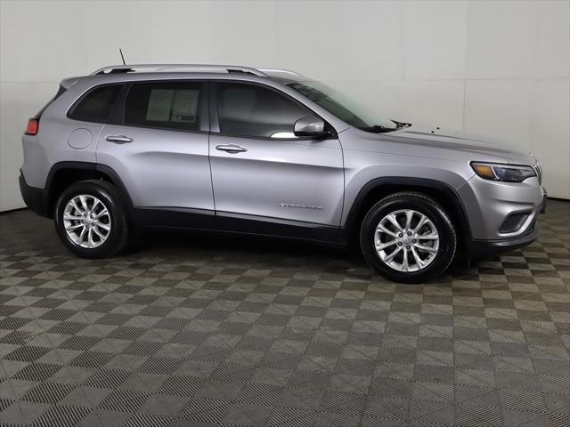 used 2021 Jeep Cherokee car, priced at $17,899