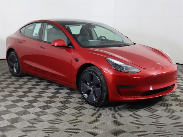 used 2023 Tesla Model 3 car, priced at $24,490