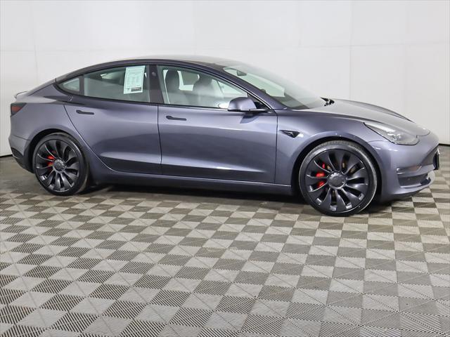 used 2022 Tesla Model 3 car, priced at $27,739