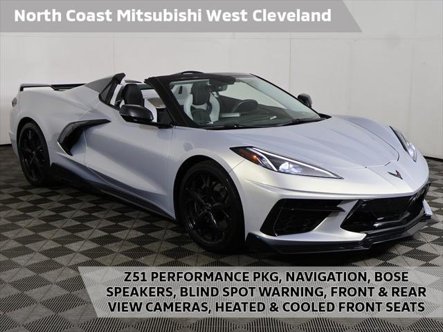used 2022 Chevrolet Corvette car, priced at $74,470