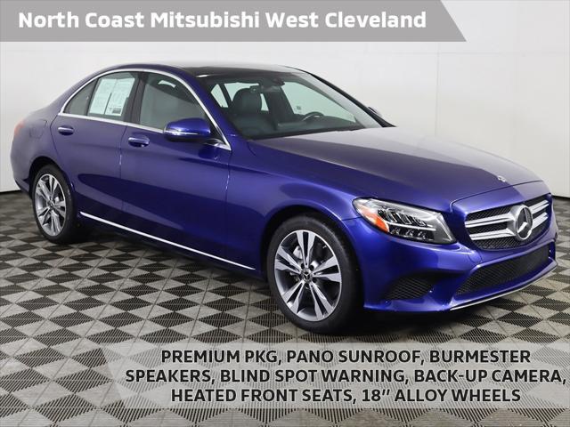 used 2021 Mercedes-Benz C-Class car, priced at $26,199