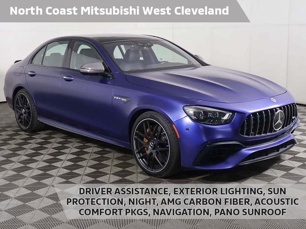 used 2021 Mercedes-Benz AMG E 63 car, priced at $89,429