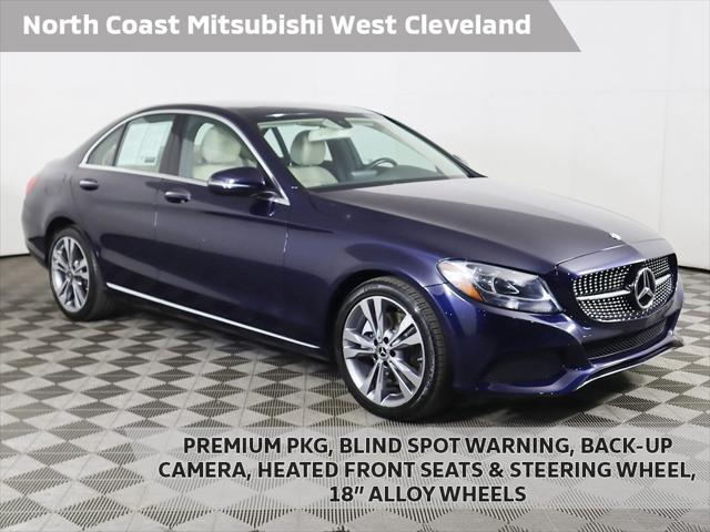 used 2017 Mercedes-Benz C-Class car, priced at $18,839