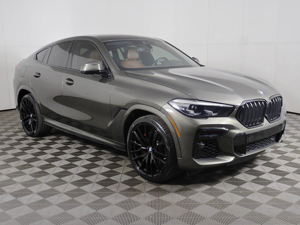 used 2022 BMW X6 car, priced at $45,759