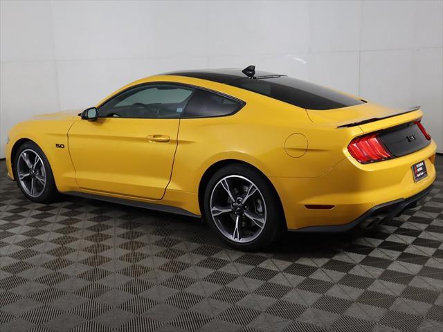 used 2022 Ford Mustang car, priced at $32,129