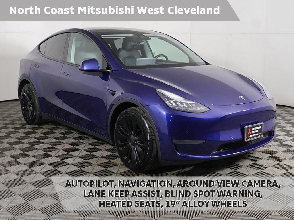 used 2020 Tesla Model Y car, priced at $21,299