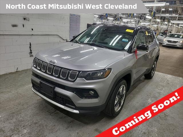 used 2022 Jeep Compass car, priced at $22,499