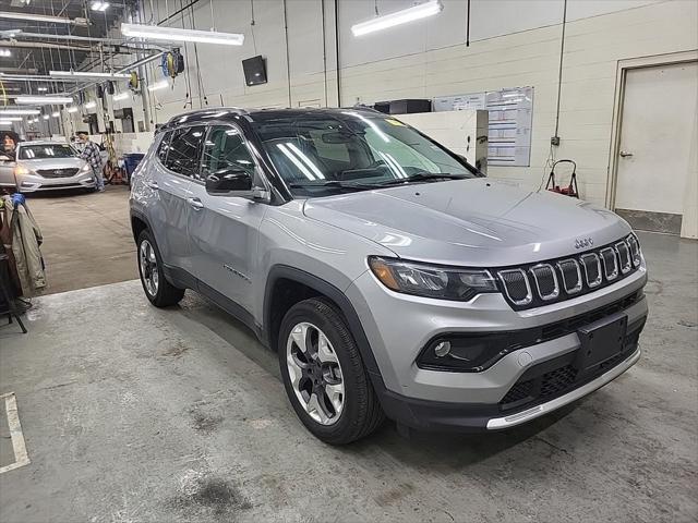 used 2022 Jeep Compass car, priced at $22,499