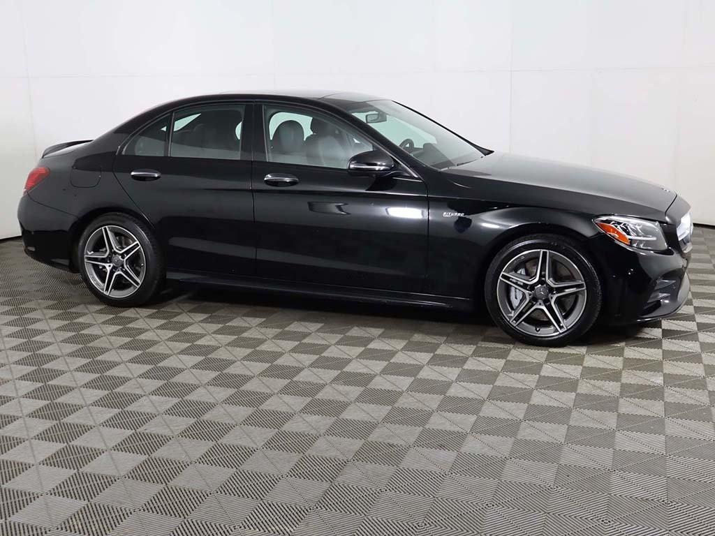 used 2021 Mercedes-Benz AMG C 43 car, priced at $36,769