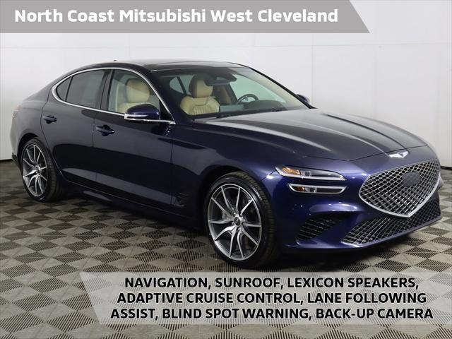 used 2022 Genesis G70 car, priced at $29,299