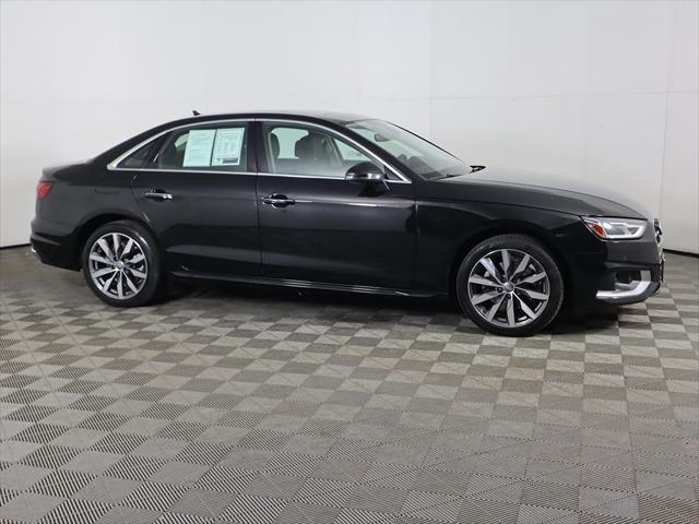 used 2021 Audi A4 car, priced at $26,199