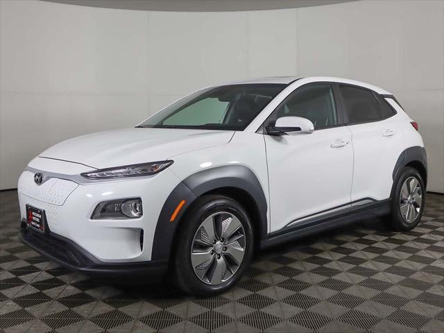 used 2021 Hyundai Kona EV car, priced at $19,379