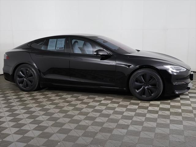 used 2022 Tesla Model S car, priced at $38,999