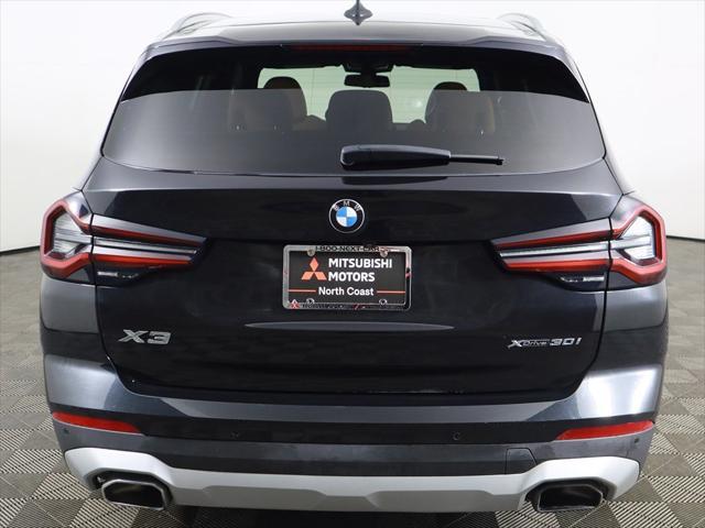 used 2022 BMW X3 car, priced at $31,599