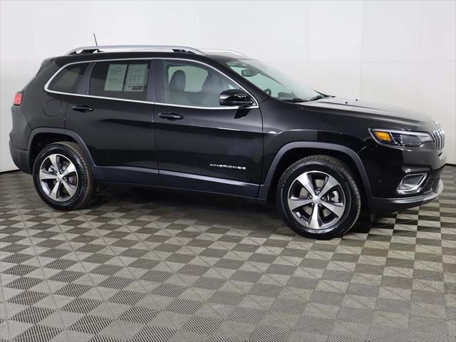 used 2021 Jeep Cherokee car, priced at $23,869