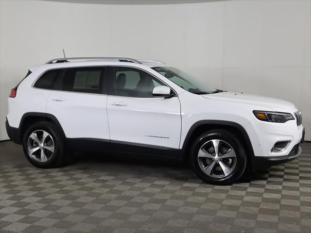 used 2021 Jeep Cherokee car, priced at $21,799