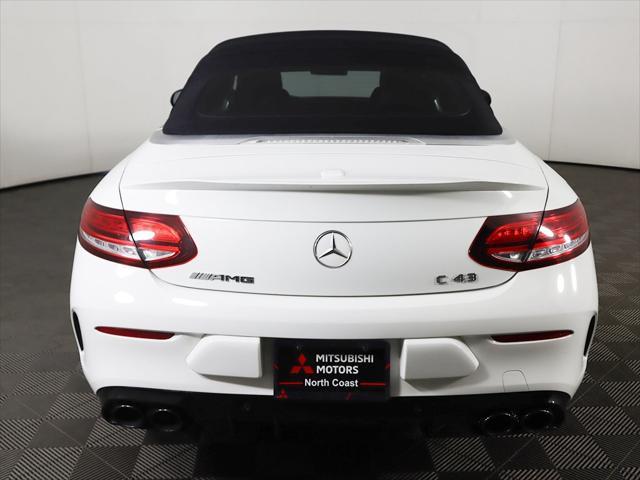 used 2019 Mercedes-Benz AMG C 43 car, priced at $36,220