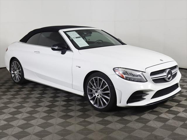 used 2019 Mercedes-Benz AMG C 43 car, priced at $36,220