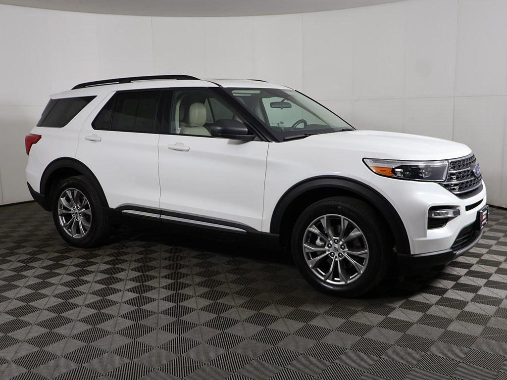 used 2022 Ford Explorer car, priced at $28,639